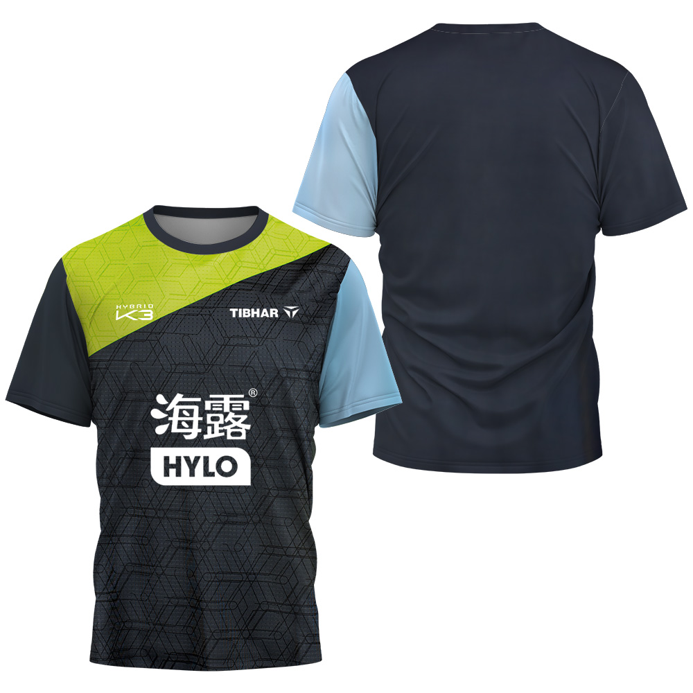 Table Tennis Kids - NEW Felix Lebrun スポーツ速乾性通気性メンズTシャツ テーブルテニスジャージ アウトドアトレーニング半袖トップ