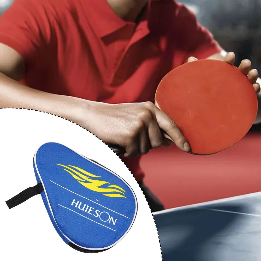 Table Tennis Db - 防水卓球ラケットバッグ保護ケースプロフェッショナルピンポン収納バッグハンドストラップ防塵卓球バッグ