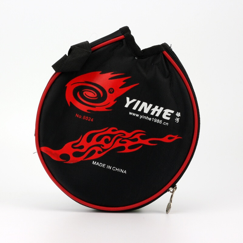 Table Tennis Db - オリジナル YINHE 卓球ラケットバッグポータブル厚い丸型保護 SANWEI ピンポンバットケース