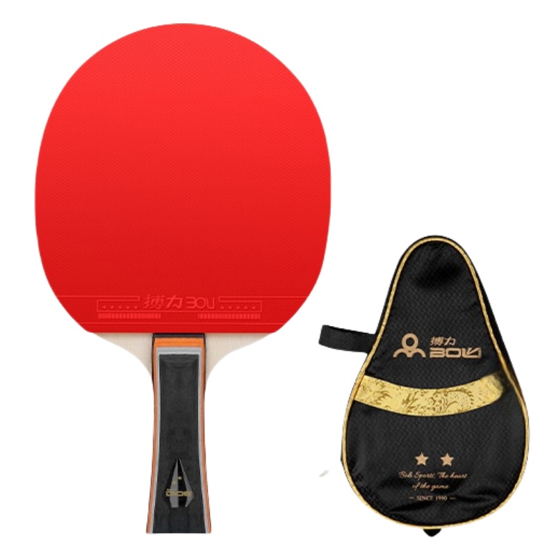 Table Tennis Grip Types - 卓球ラケット1本（バッグ付き）2スター攻撃用7層木製ピンポンバットパドルロングハンドル/ショートハンドルグリップオールラウンドタイプ