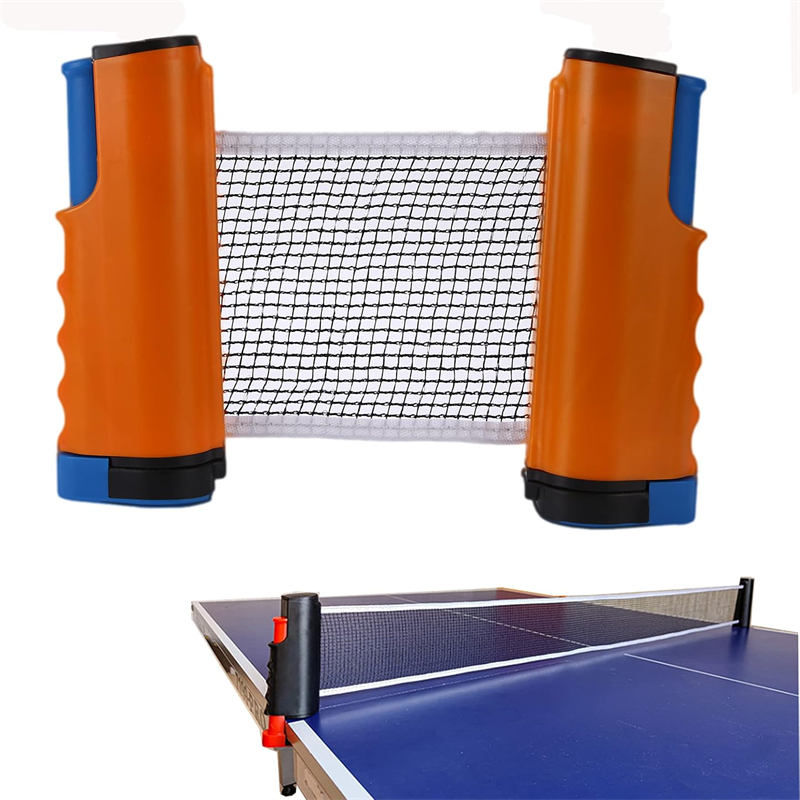 Table Tennis Net Height - 1/2 個ポータブル卓球ネット拡張可能な卓球ネットスタンド、あらゆる卓球テーブルに対応、調節可能な卓球ネットスタンド