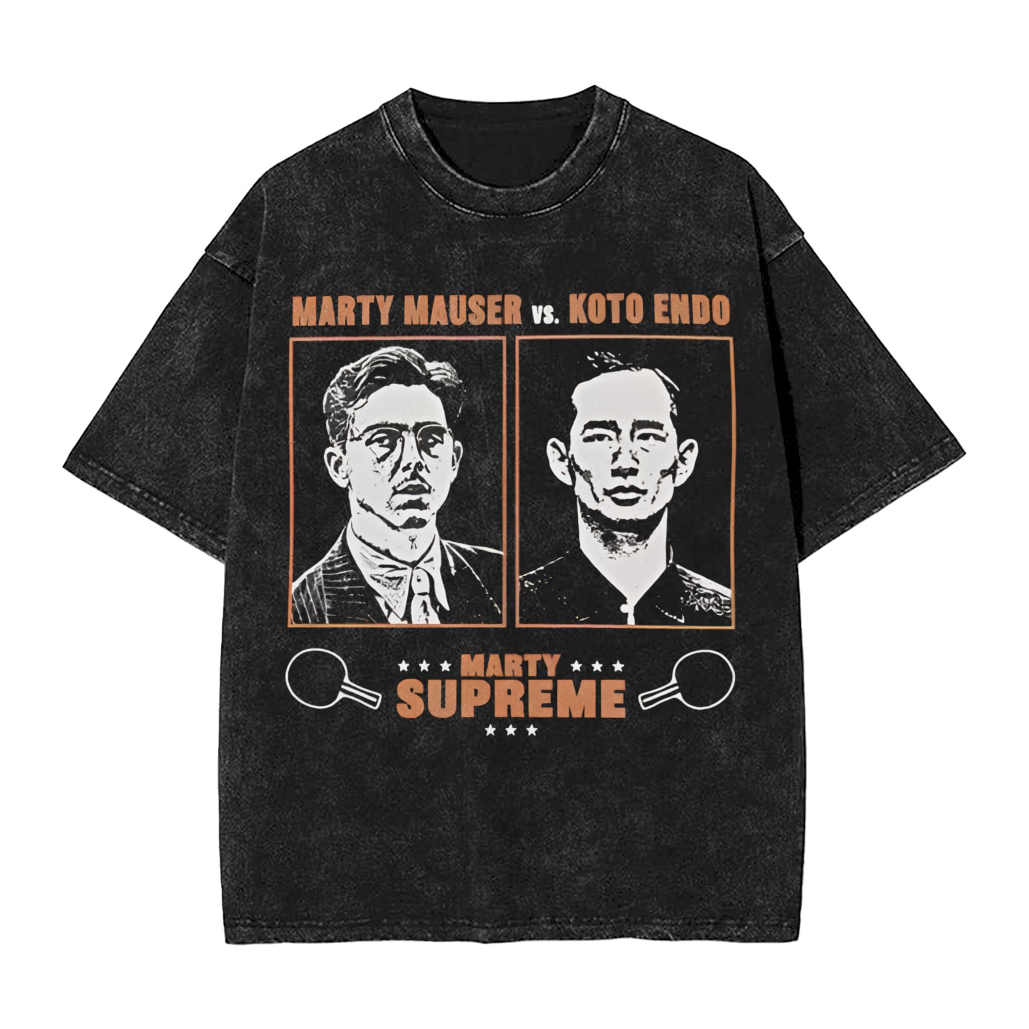 Table Tennis Marty Supreme - マーティ シュプリーム 卓球 ヴィンテージ ウォッシュド Tシャツ