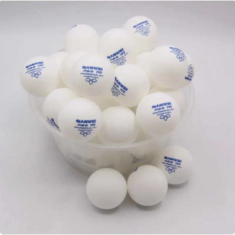 50個、100個入り サンウェイ新素材 プラスチック製卓球ボ - Table Tennis Animation のレビューと価格