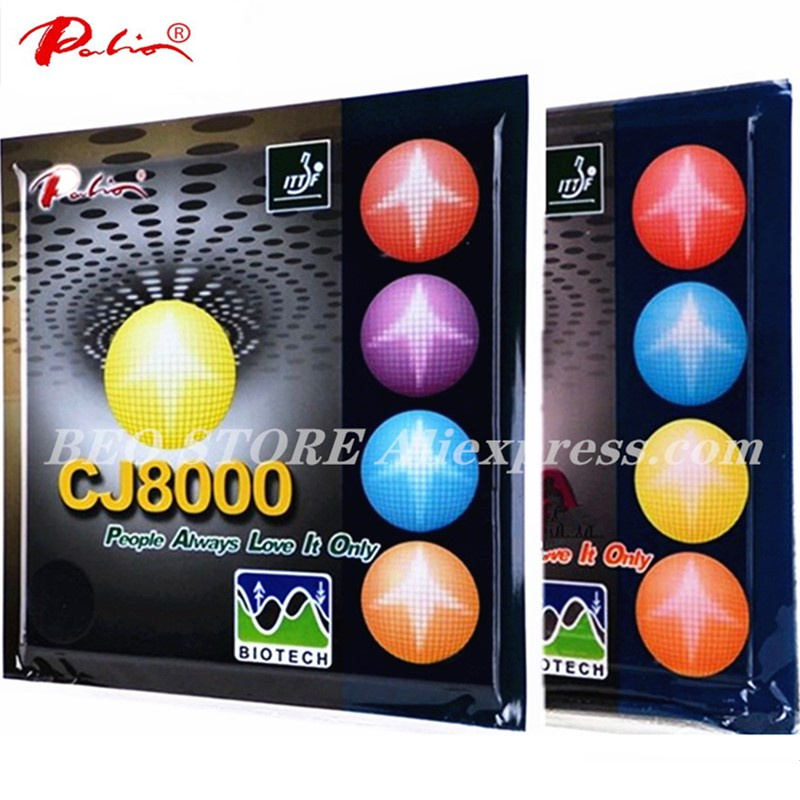 パリオCJ8000バイオテック卓球ラバーループ攻撃タイプピッ - Table Tennis Grip Types のレビューと価格