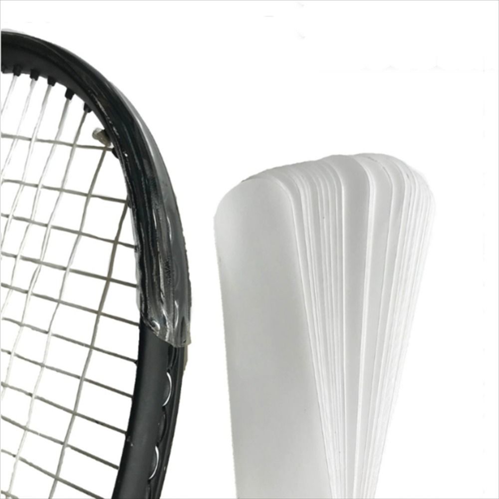 透明ラケットヘッドステッカーフレームガード摩擦を軽減テニスラ - Table Tennis Double のレビューと価格
