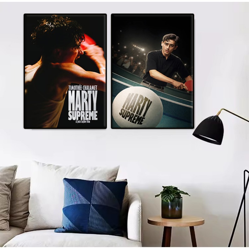 マーティ・シュプリーム卓球スポーツ映画ポスタープリントモダン - Table Tennis Marty Supreme のレビューと価格