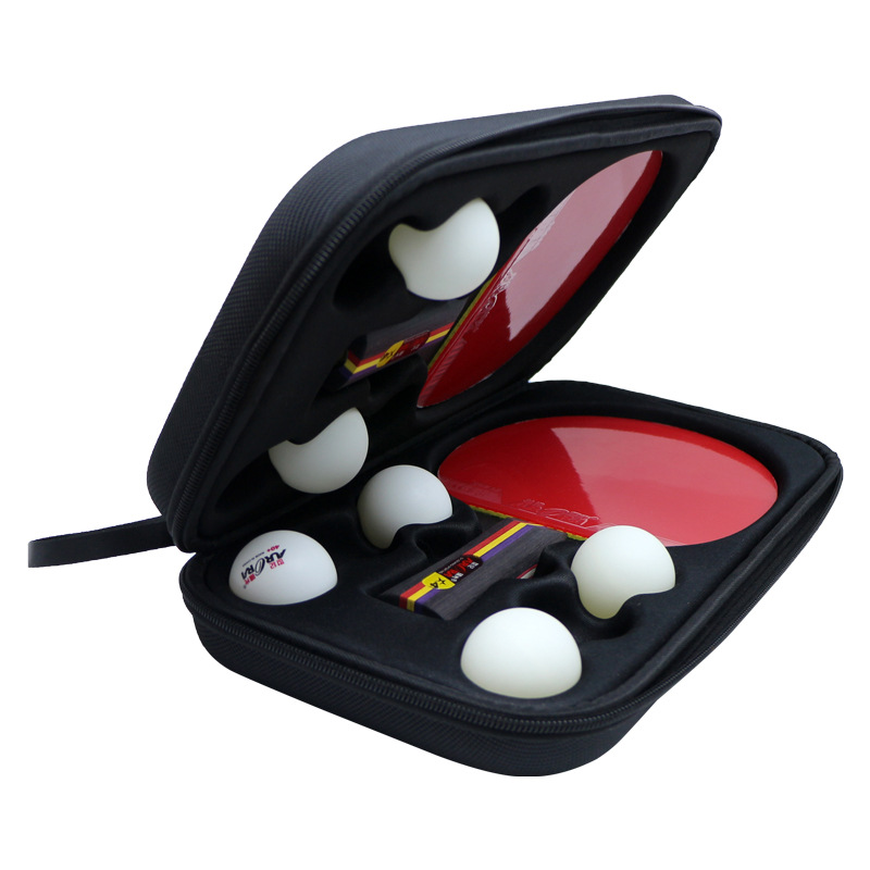 卓球ラケットバッグ ポータブル ハードシェル 耐衝撃性と耐摩 - Table Tennis Db のレビューと価格