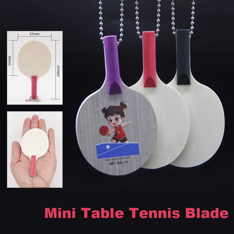 ミニチュア子供卓球ブレードキーホルダー署名ピンポンパドルミニ - Table Tennis Touch のレビューと価格