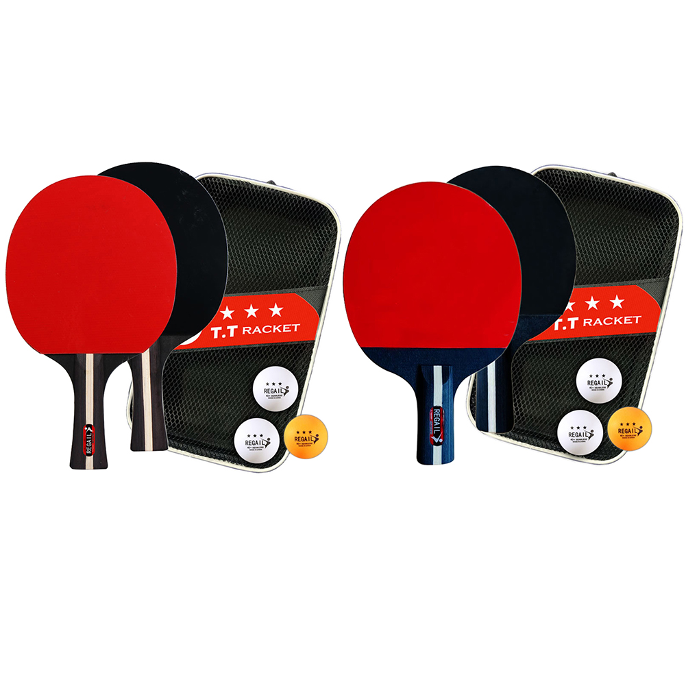 卓球ラケット,バッグ付き,ピンポンラケット,2ラケット,3ボ - Table Tennis How To Play のレビューと価格