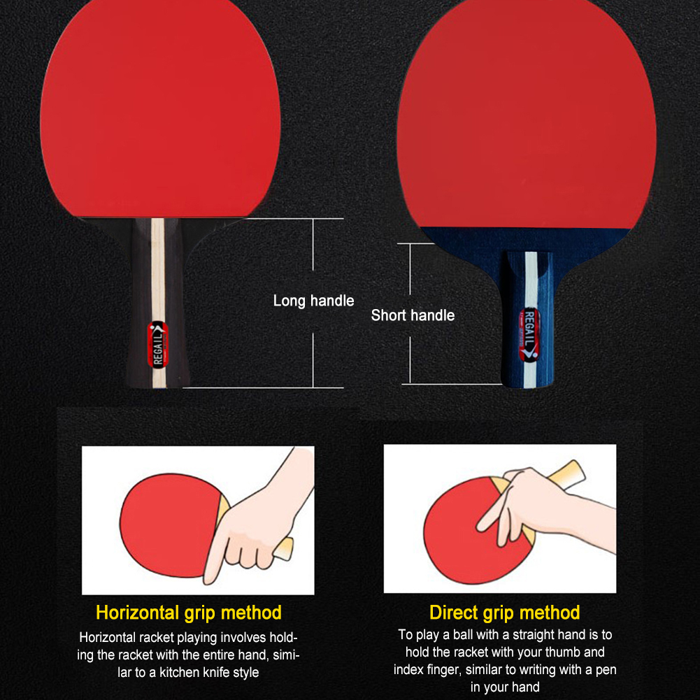 卓球ラケット,バッグ付き,ピンポンラケット,2ラケット,3ボ - Table Tennis How To Play のレビューと価格