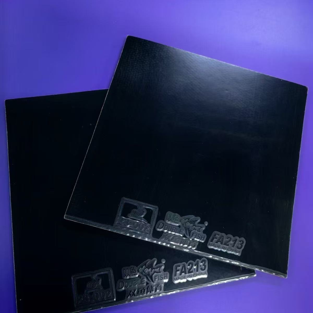 ダブルフィッシュ・チーシュン・卓球ラバー、ブラック、裏面粘着 - Table Tennis Double のレビューと価格
