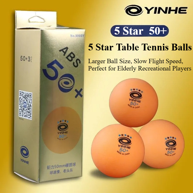 YINHE 5/6 スター 50+/55+ mm 卓球ボール - Table Tennis Animation のレビューと価格