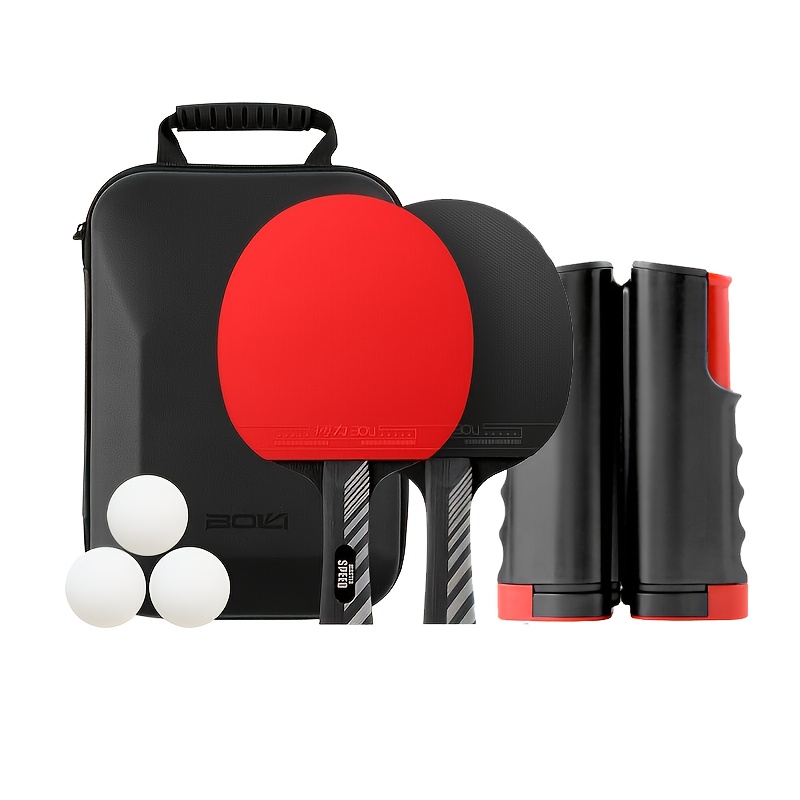 Boli ツーパドル スリーボール ネットラック卓球ラケット - Table Tennis Touch のレビューと価格