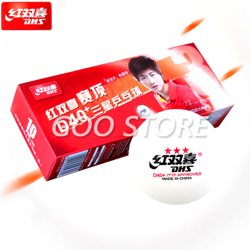 DHS 3 スター D40+ 卓球ボール 3 スター新素材  - Table Tennis How To Play のレビューと価格