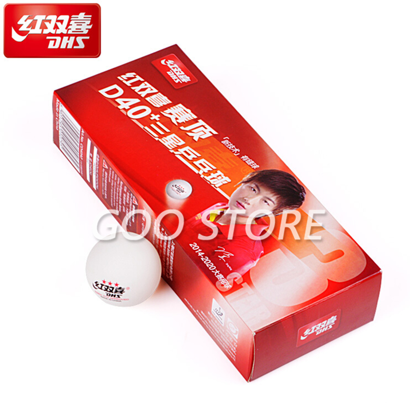 DHS 3 スター D40+ 卓球ボール 3 スター新素材  - Table Tennis How To Play のレビューと価格