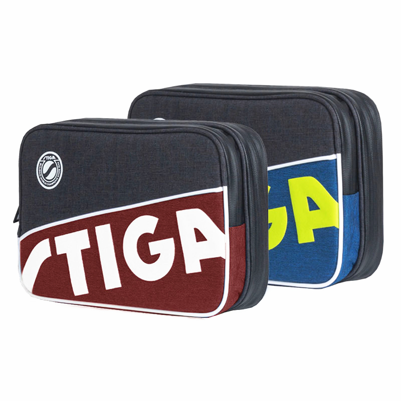 STIGA 卓球ラケットバッグ新しい二重層スクエアラウンドト - Table Tennis Db のレビューと価格