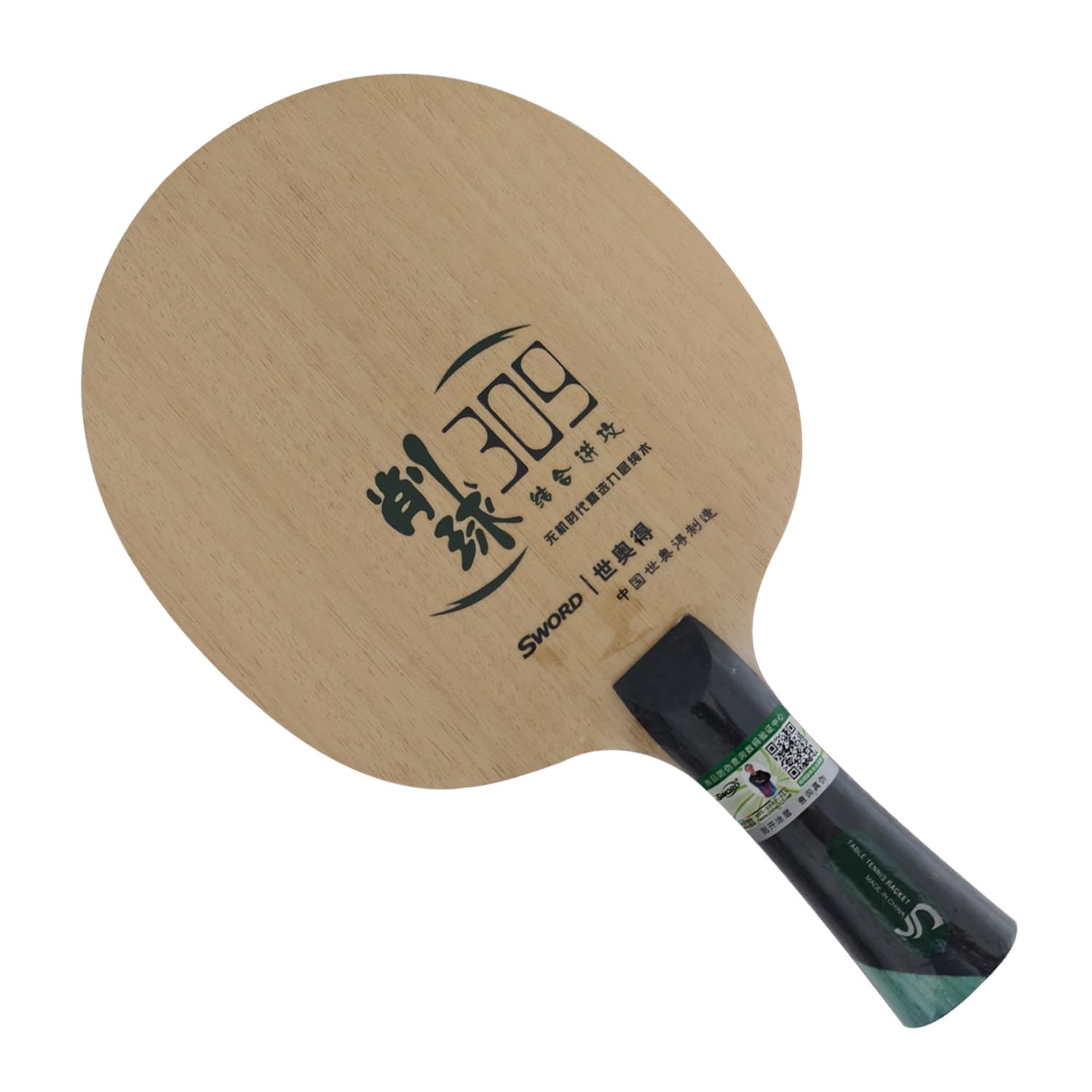 プロコンボラケットソード309チョップ卓球ブレード、パリオC - Table Tennis Grip Types のレビューと価格