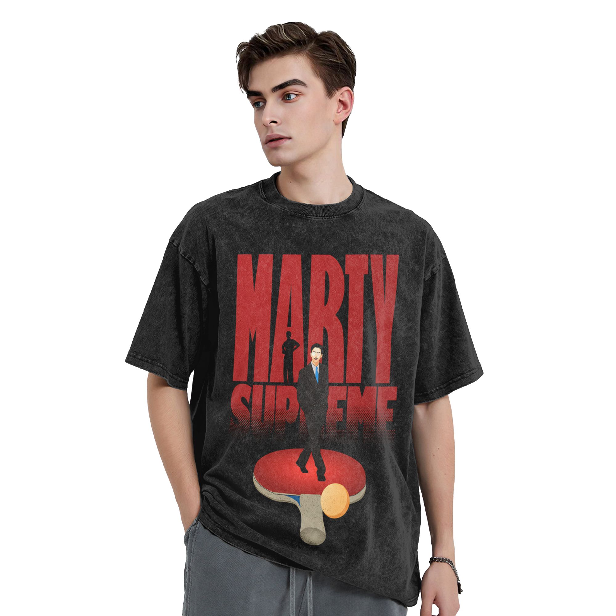 マーティー卓球ティモシー・シャラメ ヴィンテージウォッシュド - Table Tennis Marty Supreme のレビューと価格