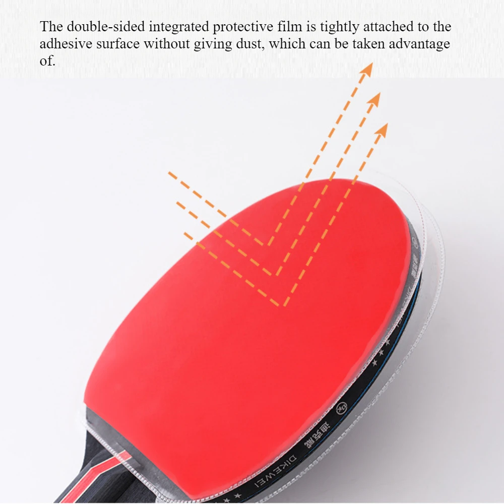 卓球ラケット底面接続両面保護フィルム粘着ゴム特殊卓球ラケット - Table Tennis Double のレビューと価格