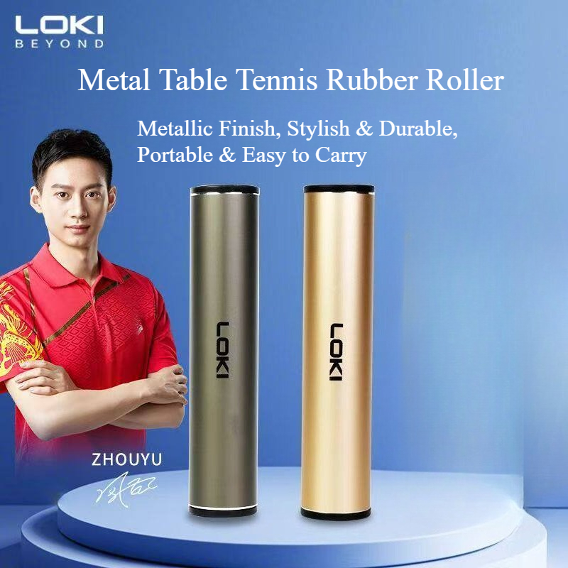 LOKI メタル卓球ラバーローラーボールコンテナプロフェッシ - Table Tennis How To Play のレビューと価格