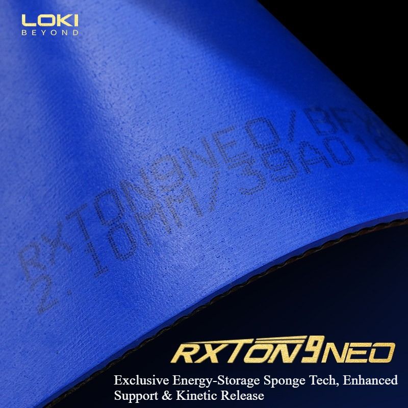 LOKI RXTON 9 NEO テーブルテニスラバーシート - Table Tennis Xiom Rubber のレビューと価格