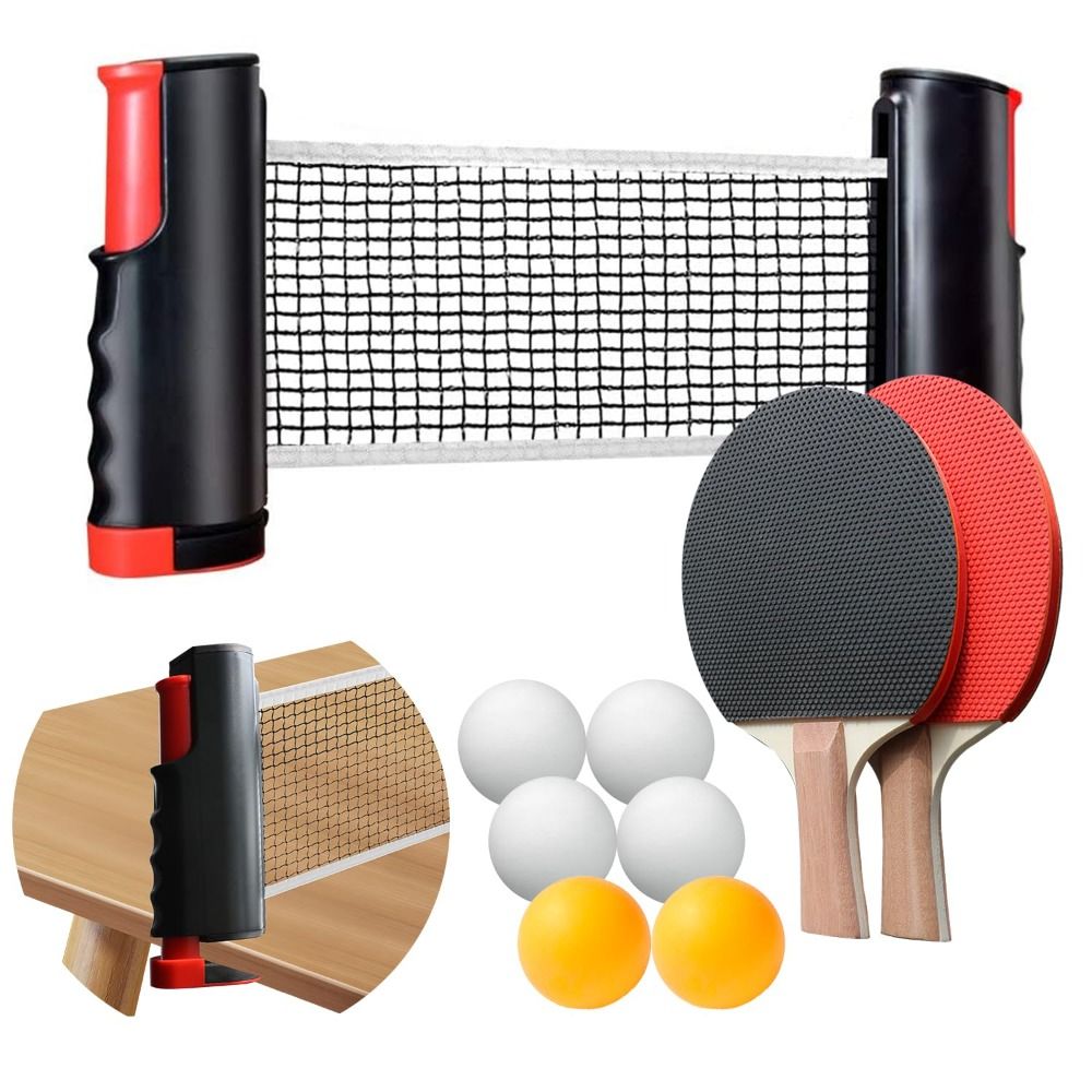 折りたたみ式ネット ピンポンネットフレームセット キャリーバ - Table Tennis Drawing のレビューと価格