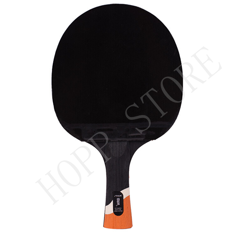 Stiga 6スターラケット攻勢プロカーボンにきびゴムオリジ - Table Tennis Kids のレビューと価格